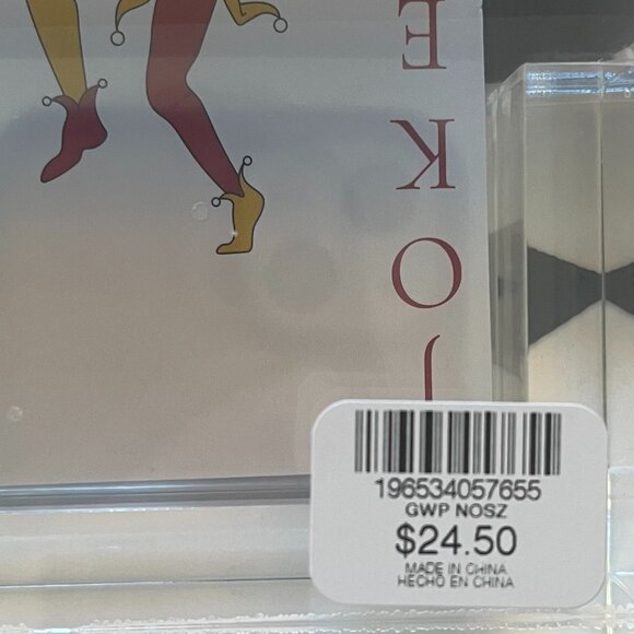 Two decks of playing cards in decorative lucite box. Brand New! - Picture 3 of 4